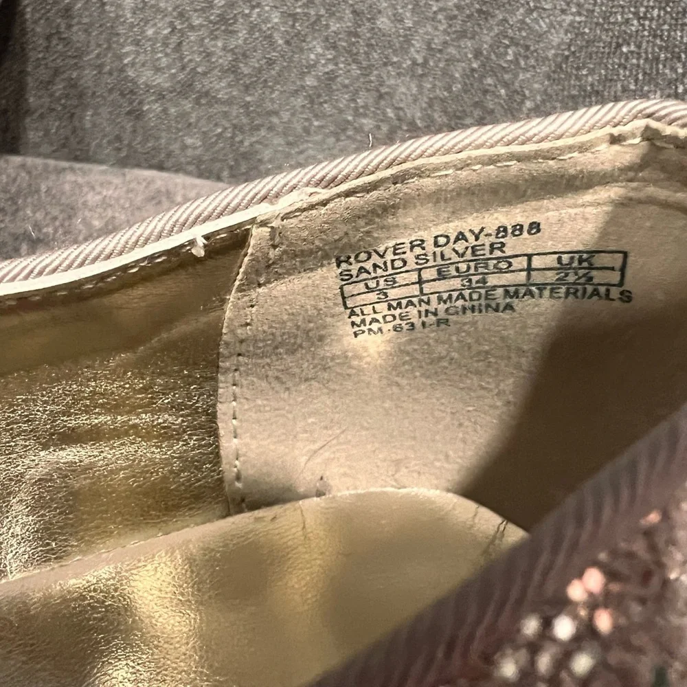 Michael Kors Roverdale girls ballerinas size 3‎